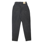 LEE Womens Classic Black Denim Jeans Zip W26 L31 Cotton Blend Comfort Style