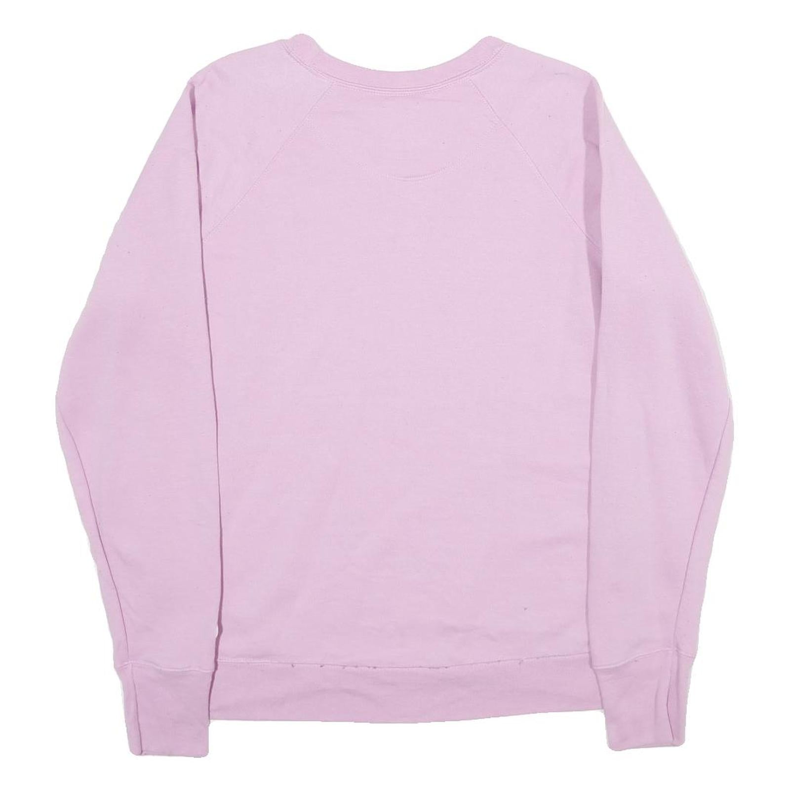 CHAMPION Mens Pink Crew Neck Sweatshirt M Cotton Blend Casual Pullover