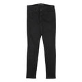 LEVI'S Womens Jeans Black Slim Skinny Denim Medium W30 L31 Zip Cotton Blend