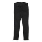 LEVI'S Womens Jeans Black Slim Skinny Denim Medium W30 L31 Zip Cotton Blend