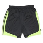 ADIDAS Mens Shorts Black & Yellow Sports Casual 2XL W32 Athletic Running Gym