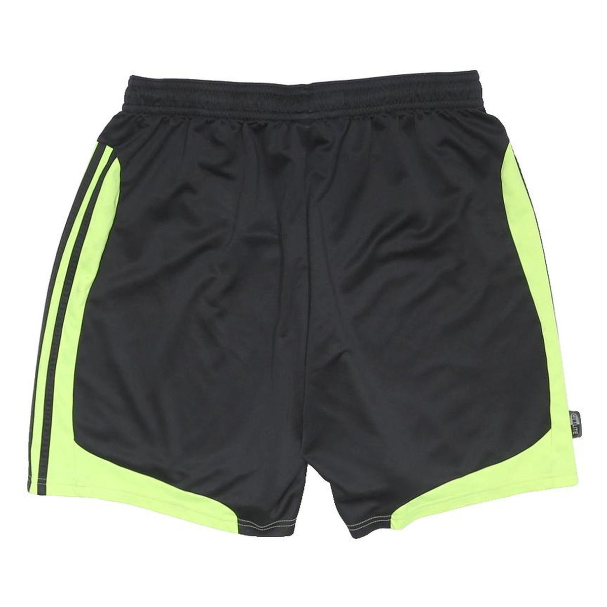 ADIDAS Mens Shorts Black & Yellow Sports Casual 2XL W32 Athletic Running Gym