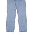 WRANGLER Mens Jeans Blue Regular Straight Denim Light W30 L32 Classic Fit Zip