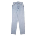 WRANGLER Womens Jeans Blue Slim Straight Denim Medium W26 L34 Classic Fit Zip