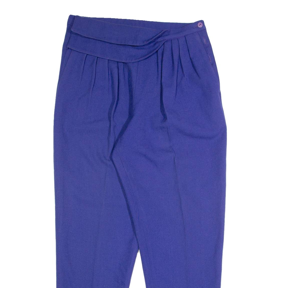 Workwear Womens Trousers Purple Regular Tapered W30 L30