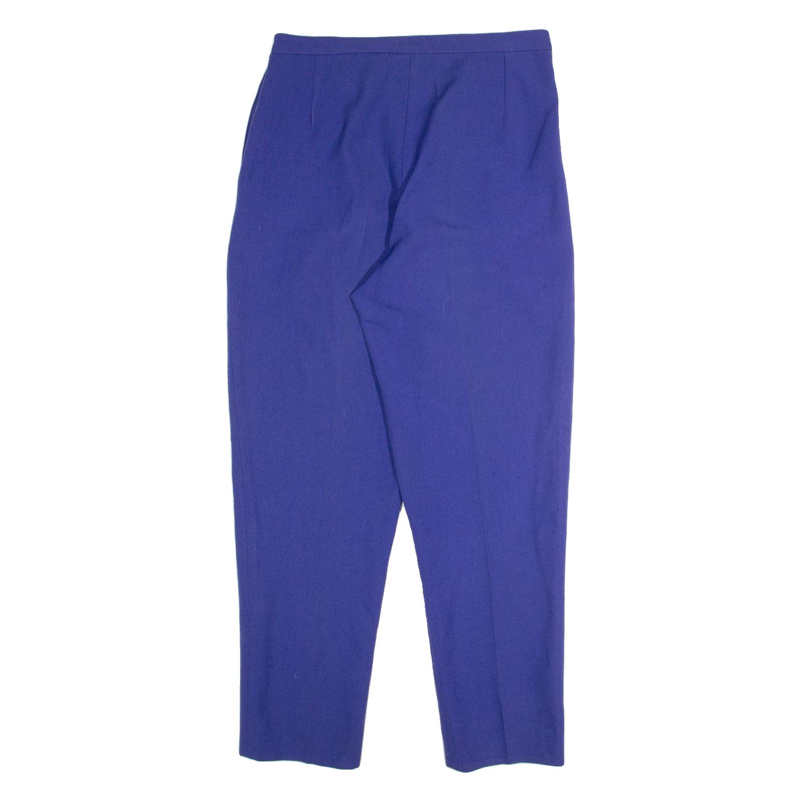 Workwear Womens Trousers Purple Regular Tapered W30 L30