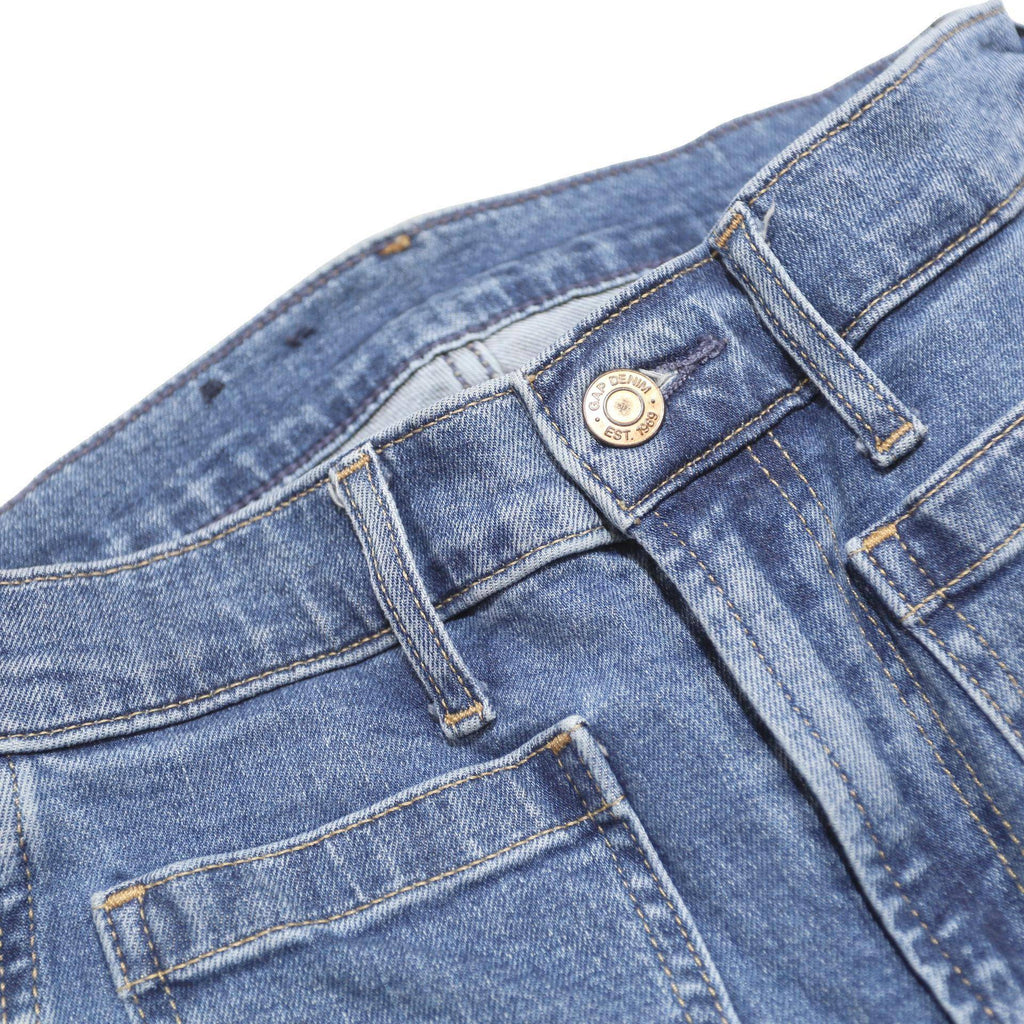 GAP Womens Jeans Blue Regular Flared Denim Medium W26 L31 Classic Cotton Blend