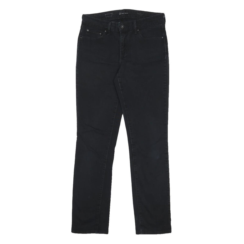 LEVI'S Womens Black Slim Skinny Denim Jeans W29 L32 Cotton Blend Zip
