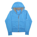 MAMMUT Womens Blue Full Zip Hoodie S Cotton Blend Casual Zip Up Sweatshirt