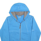 MAMMUT Womens Blue Full Zip Hoodie S Cotton Blend Casual Zip Up Sweatshirt