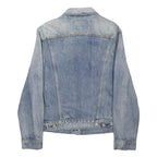 LEVI'S Mens Blue Denim Button Jacket S Cotton Classic Casual Vintage Style