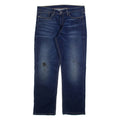 LEVI'S 514 Jeans Mens Blue Slim Straight W36 L32
