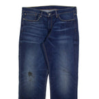 LEVI'S 514 Jeans Mens Blue Slim Straight W36 L32