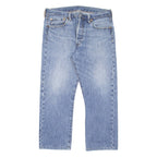 LEVI'S 501 Jeans Mens Blue Regular Straight Stone Wash W33 L24