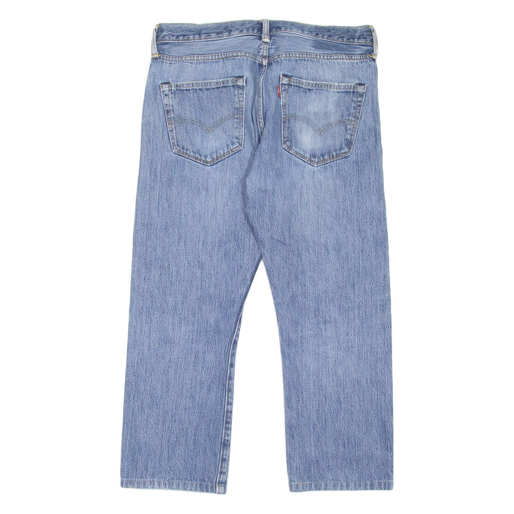 LEVI'S 501 Jeans Mens Blue Regular Straight Stone Wash W33 L24