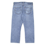 LEVI'S 501 Jeans Mens Blue Regular Straight Stone Wash W33 L24