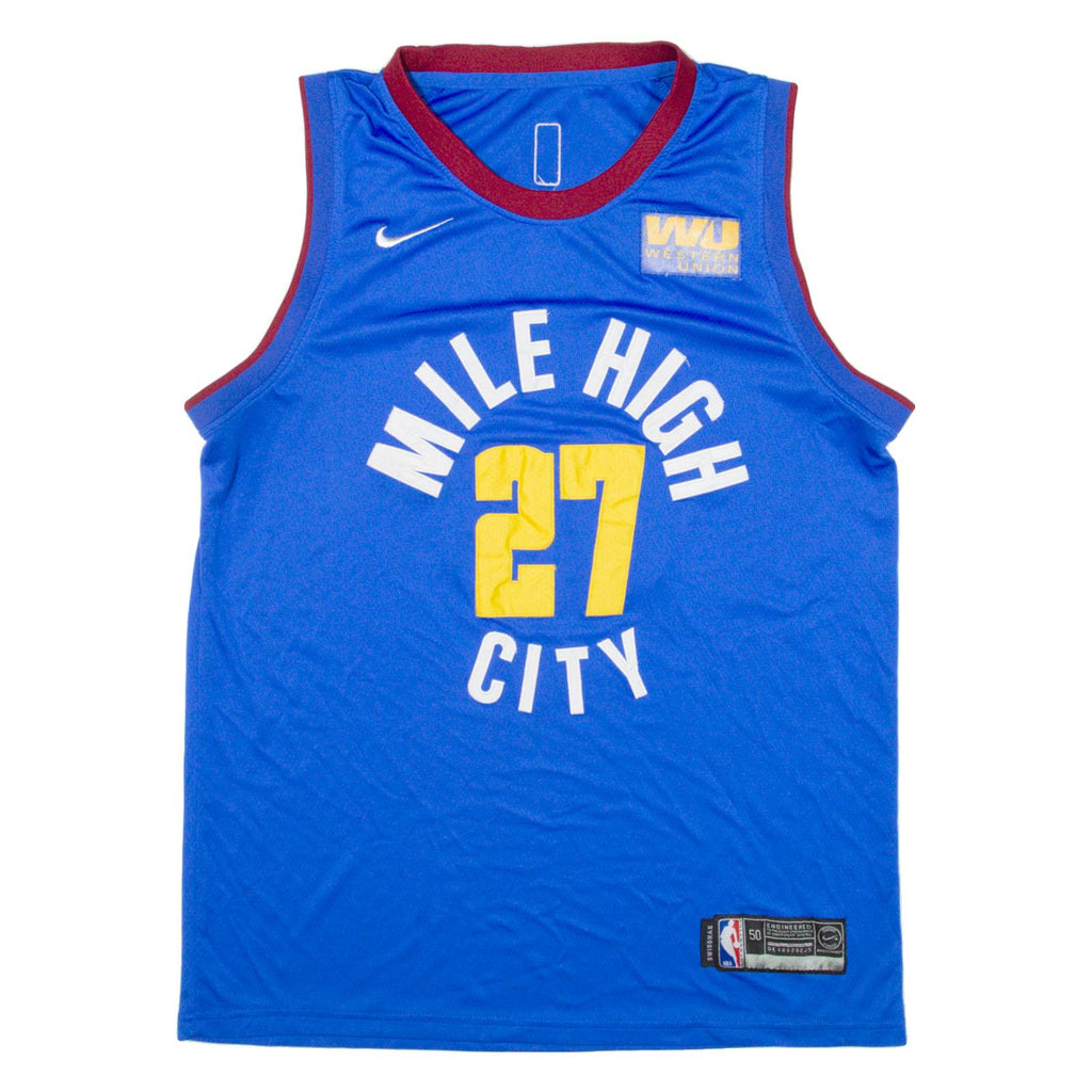 NIKE NBA Mens Jersey Blue Sleeveless USA L