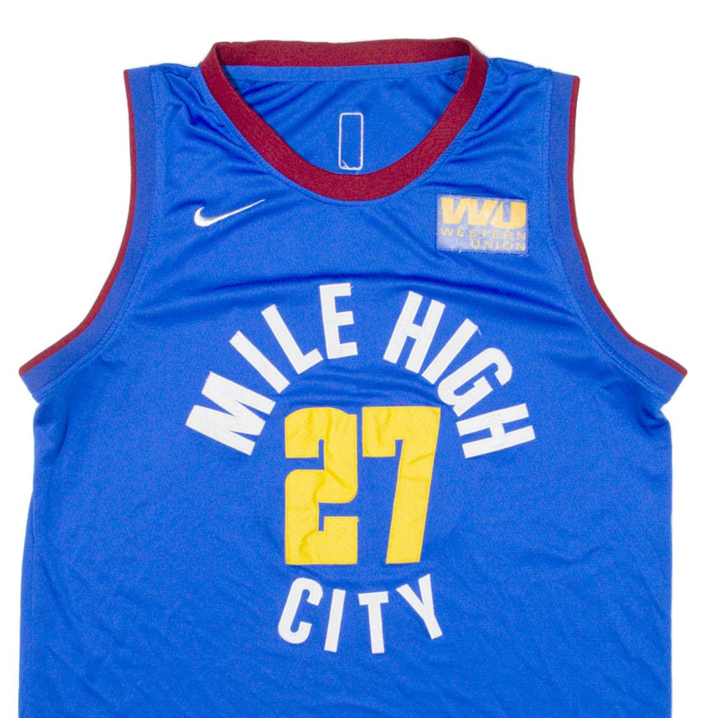 NIKE NBA Mens Jersey Blue Sleeveless USA L