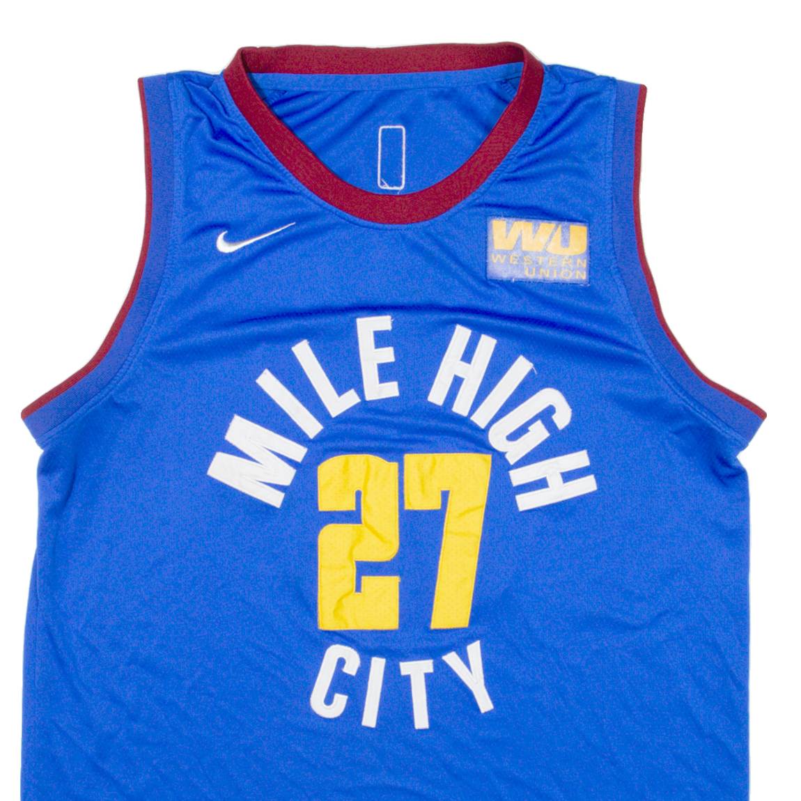 NIKE NBA Mens Jersey Blue Sleeveless USA L