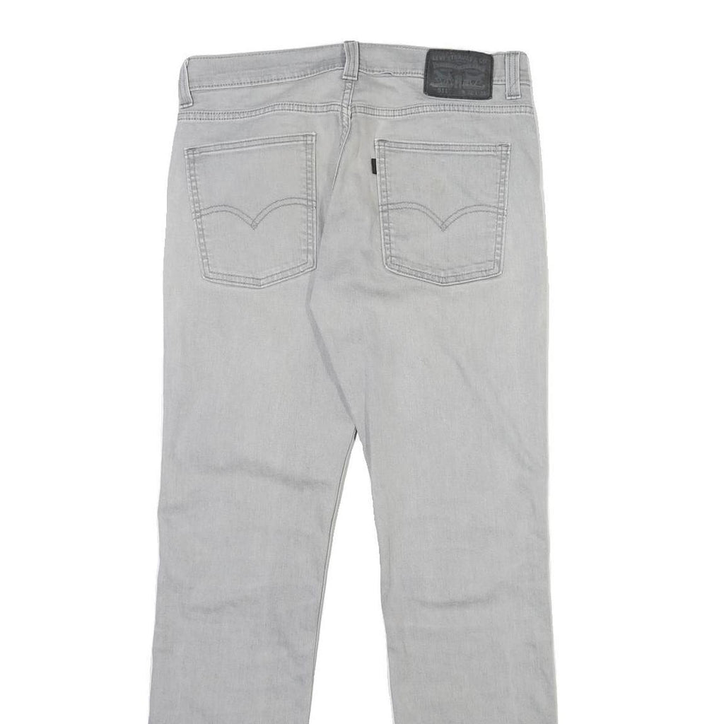LEVI'S 511 SLIM Mens Jeans Light Blue Regular Slim Denim W32 L33 Button Fly
