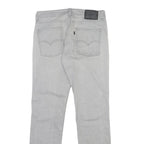 LEVI'S 511 SLIM Mens Jeans Light Blue Regular Slim Denim W32 L33 Button Fly