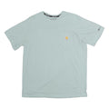 CARHARTT Mens Blue Pocket T-Shirt M Short Sleeve Crew Neck Workwear Casual