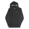 CHAMPION REVERSE WEAVE Mens Black Hoodie S Cotton Blend Pullover Casual