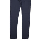 TOMMY HILFIGER Womens Polyester Blend Navy Slim Skinny Trousers W26 L30 Stylish