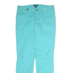 PATAGONIA Womens Cotton Blend Blue Regular Straight Trousers W34 L32 Outdoor