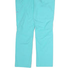 PATAGONIA Womens Cotton Blend Blue Regular Straight Trousers W34 L32 Outdoor