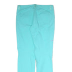 PATAGONIA Womens Cotton Blend Blue Regular Straight Trousers W34 L32 Outdoor
