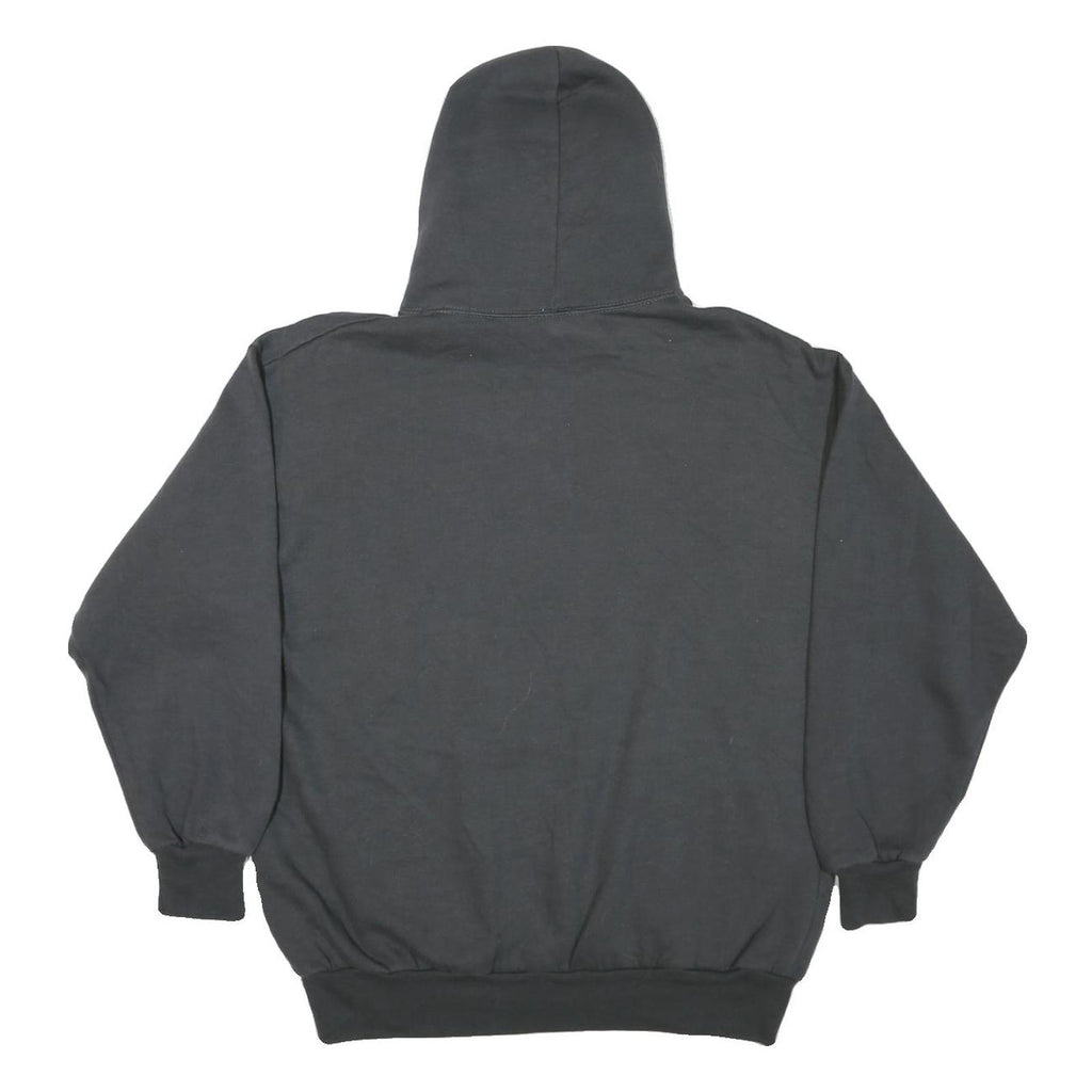 Mens Black Nevada Wolf Pack Pullover Hoodie M Cotton Blend Casual