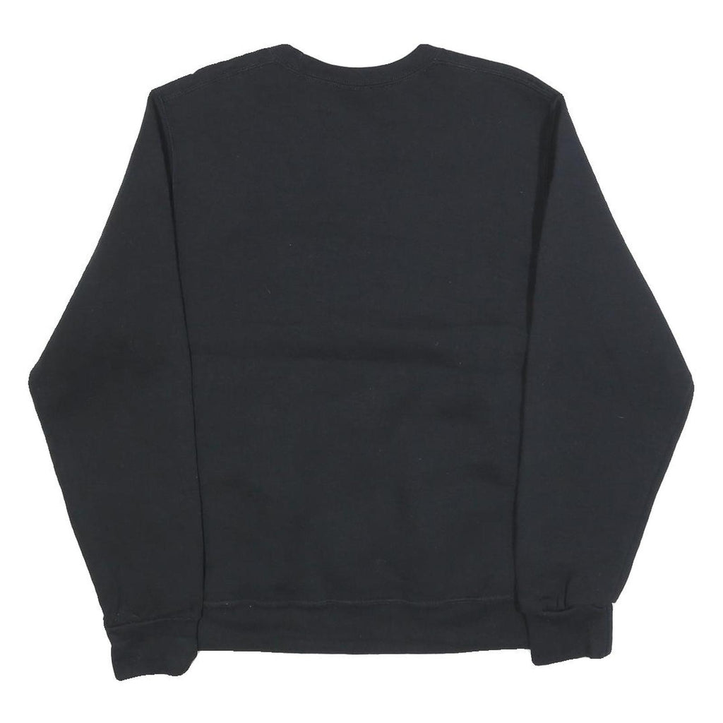 RUSSELL ATHLETIC Mens Black St Anthony School Crew Neck M Cotton Sweatshirt