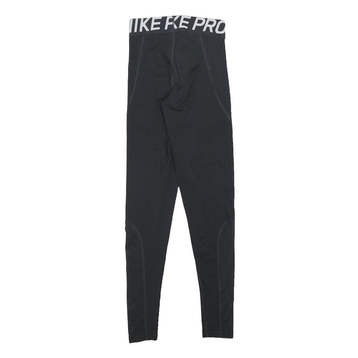 NIKE Womens Black Slim Tapered Leggings XS W21 L27 Nike Pro Fitness Activewear