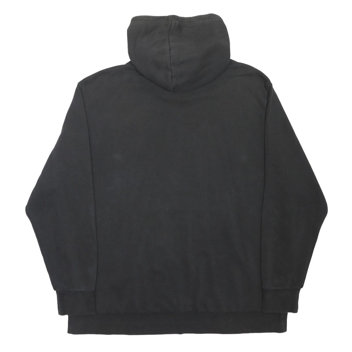 ADIDAS Mens Black Hoodie 3XL Cotton Blend Pullover Large Logo Sportswear