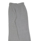 FINAL STAGE Womens Grey Regular Fit Straight Trousers W24 L30 Smart Casual