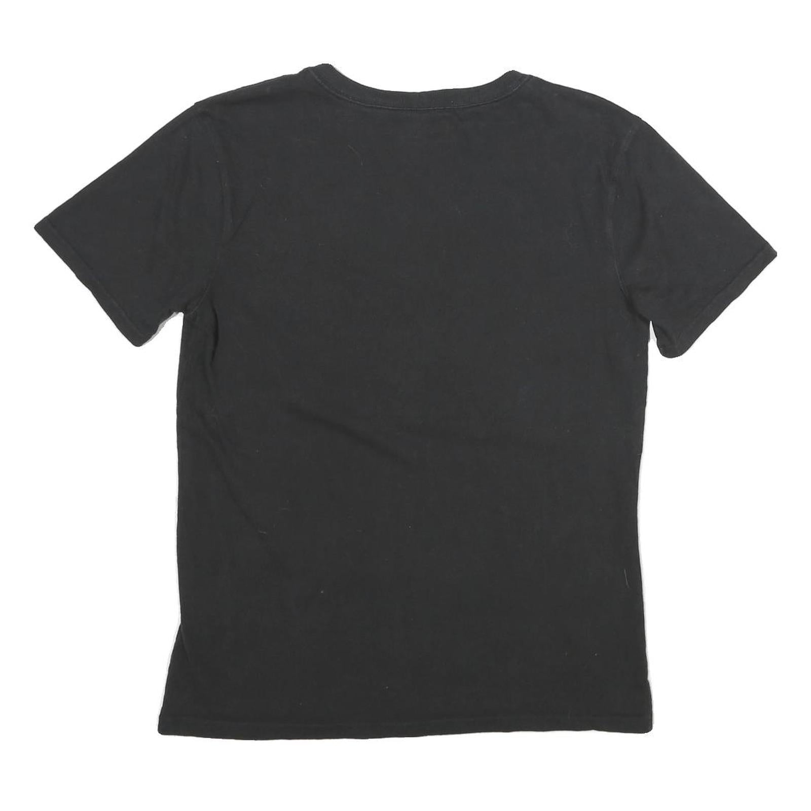 CARHARTT Womens Black Pocket T-Shirt S Short Sleeve Crew Neck Cotton Casual