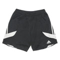ADIDAS Mens Shorts Black & White Sports Athletic M W26 Polyester Blend