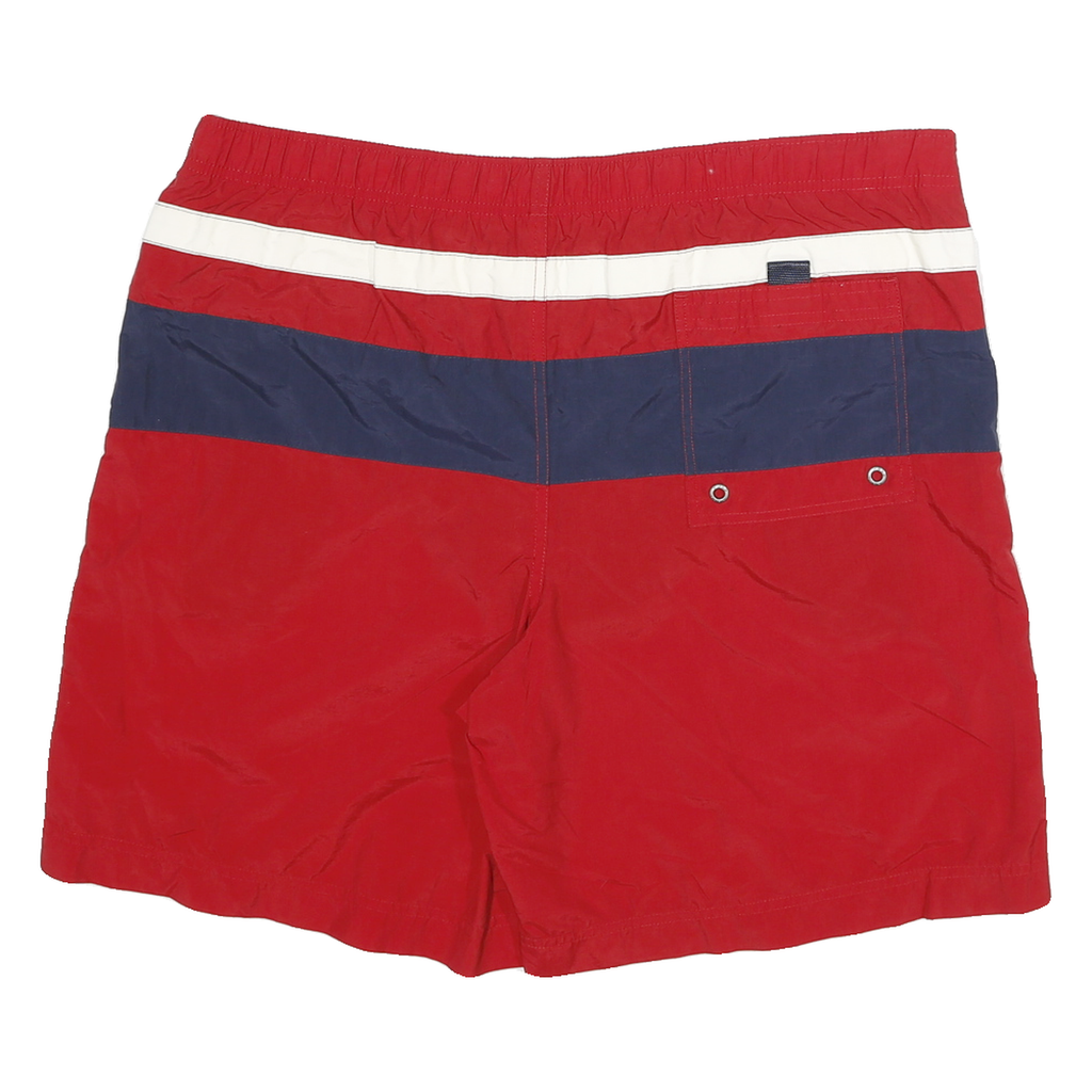 POLO SPORT RALPH LAUREN Mens Red & Navy Sports Casual Shorts M W36 Swimwear