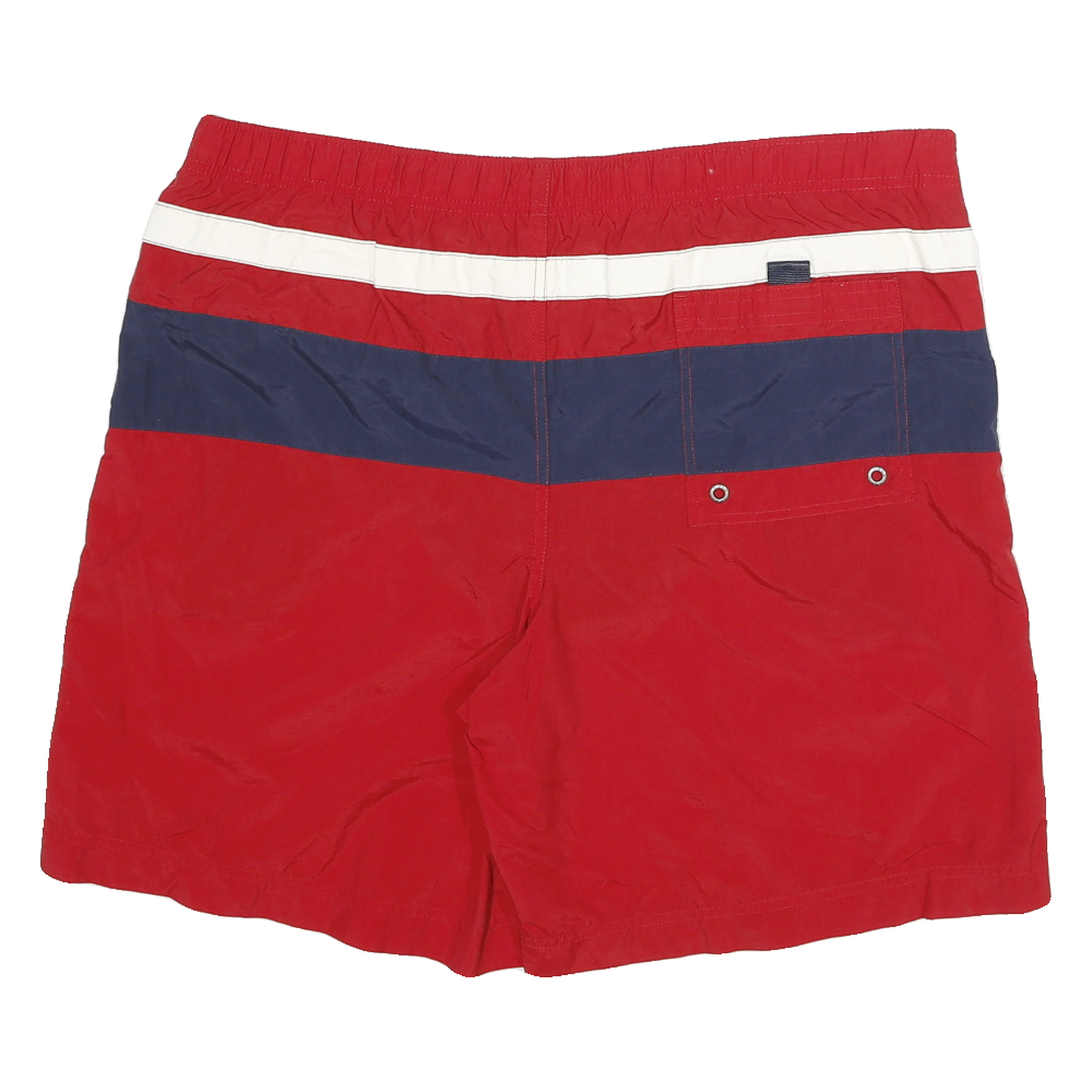 POLO SPORT RALPH LAUREN Mens Red & Navy Sports Casual Shorts M W36 Swimwear