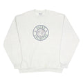 MARATHON Mens Grey Ducks Unlimited Crew Neck L Cotton Blend Logo Sweatshirt
