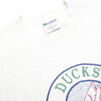 MARATHON Mens Grey Ducks Unlimited Crew Neck L Cotton Blend Logo Sweatshirt