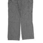 DICKIES Mens Cotton Grey Regular Straight Trousers W32 L29 Workwear Durable