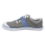 POLO RALPH LAUREN Mens Low Top Trainers Grey & Blue Canvas UK 13 Casual