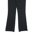 DICKIES Womens Cotton Blend Black Slim Trousers W30 L30 Casual Zip Closure