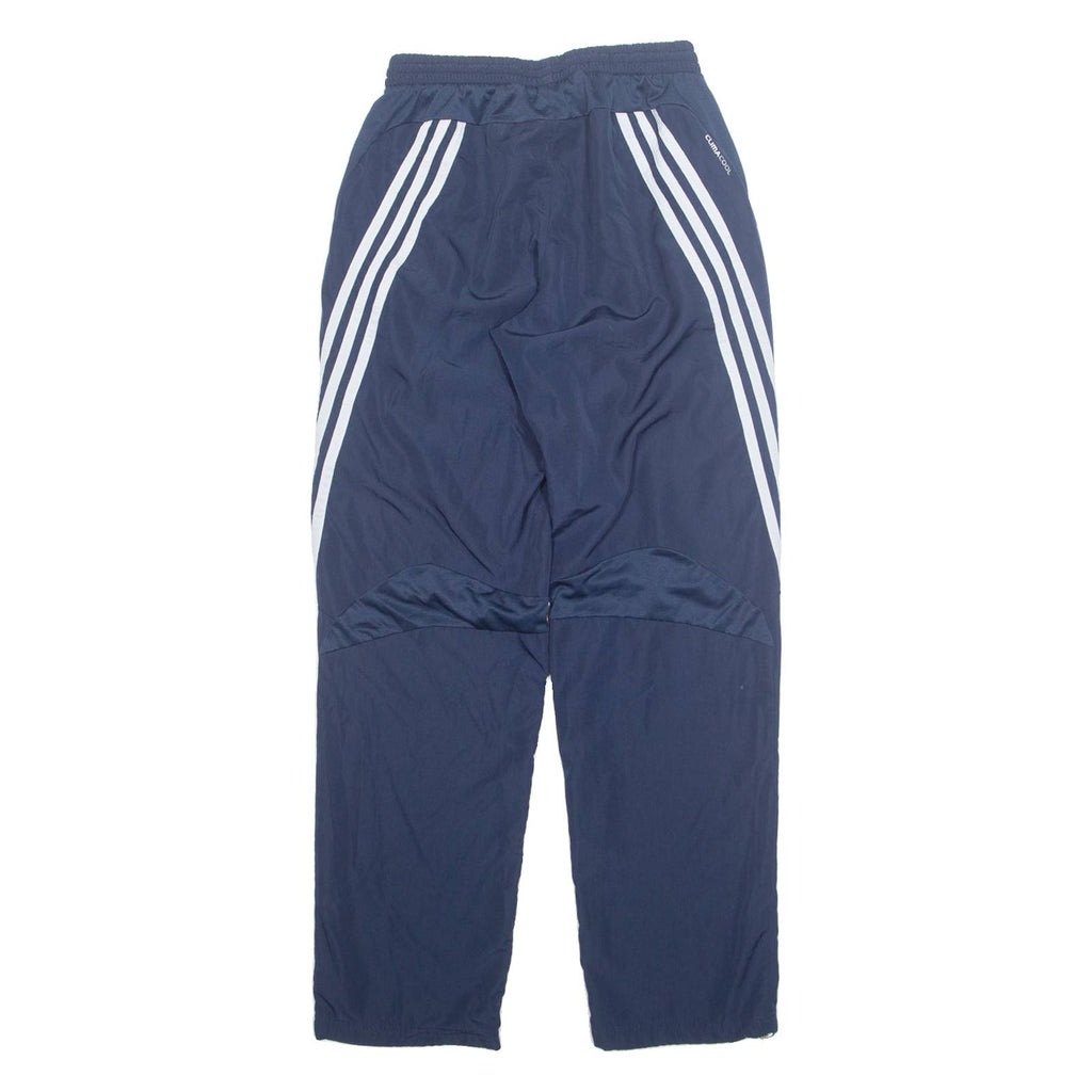 ADIDAS Mens Track Pants Blue Straight S W23 L31