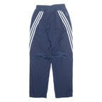 ADIDAS Mens Track Pants Blue Straight S W23 L31