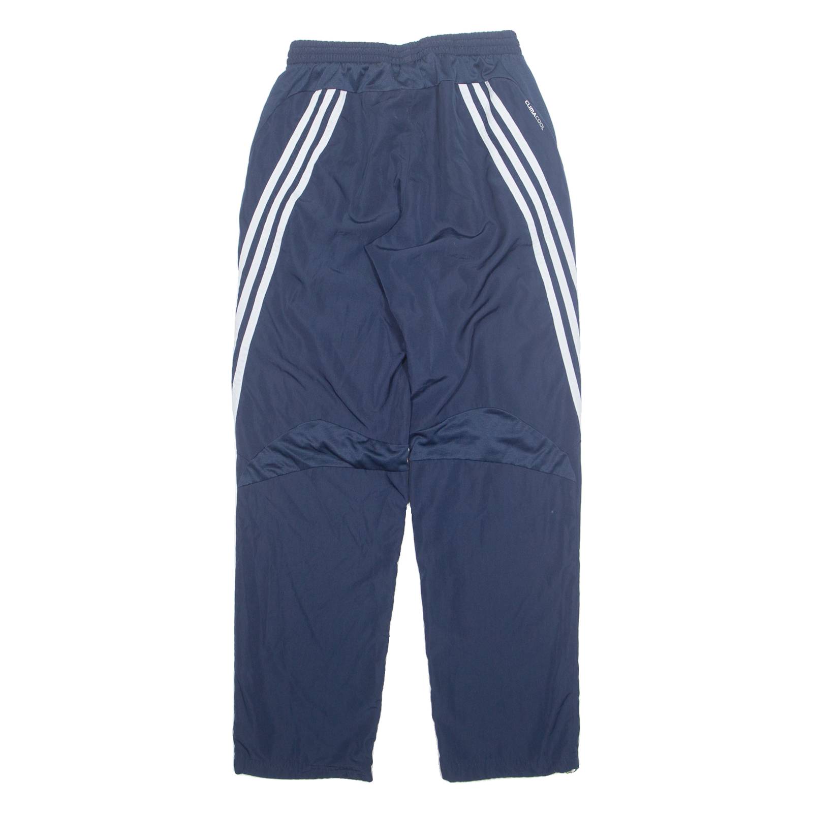 ADIDAS Mens Track Pants Blue Straight S W23 L31
