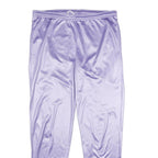 Womens Purple Joggers Slim Fit Tapered Leg M W34 L32 Drawstring Waist Pockets