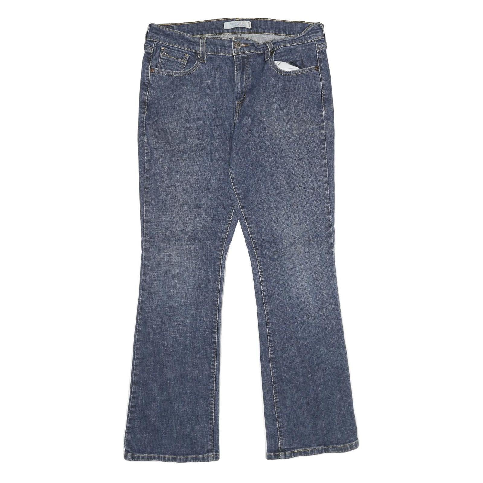 LEVI'S 515 Bootcut Womens Jeans Blue Regular Bootcut Denim Medium W32 L32